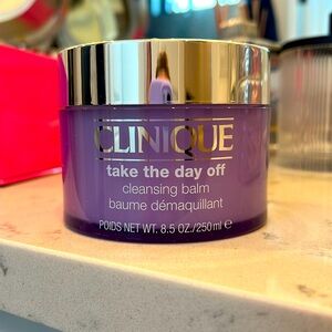 Brand new large Clinique take the day off cleansing balm 
8.5 oz